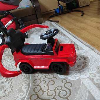 Пушкар BabyCare Mercedes G350d с ручкой: отзыв пользователя Детский Мир