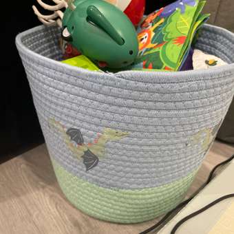 Корзина для хранения FUTURINO Home Дракон: отзыв пользователя Детский Мир