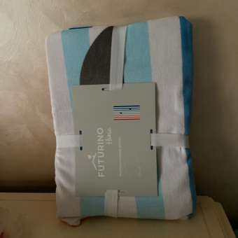 Полотенце пляжное FUTURINO Home Море: отзыв пользователя Детский Мир