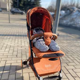 Коляска прогулочная Nuovita Giro Arancio Nero: отзыв пользователя Детский Мир