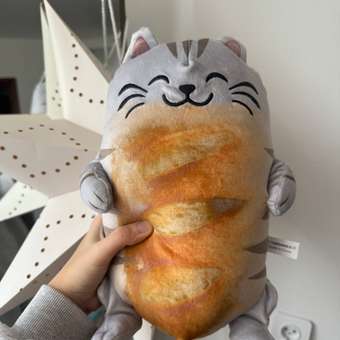 Мягкая игрушка Snuggles Bakery Кот-батон: отзыв пользователя Детский Мир
