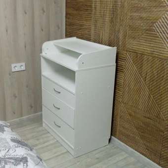 Комод пеленальный Мебельнов (белый): отзыв пользователя Детский Мир