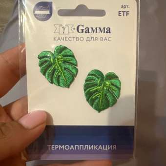 Термонаклейка Gamma: отзыв пользователя Детский Мир