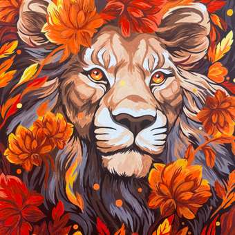 Картина по номерам Art sensation Огненный лев в ассортименте: отзыв пользователя Детский Мир