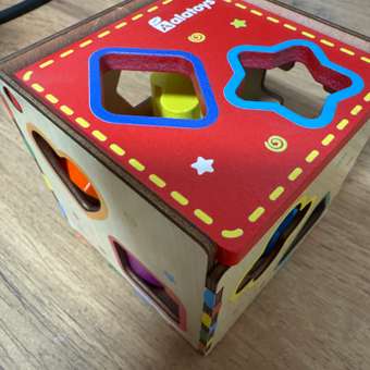 Игрушка Alatoys сортер Куб в ассортименте: отзыв пользователя Детский Мир