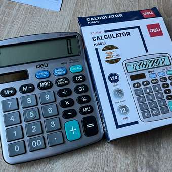 Калькулятор Deli: отзыв пользователя Детский Мир