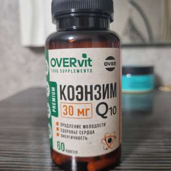 Коэнзим Q10 OVER Бад для продления молодости здоровья сердца и энергичности 60 капсул: отзыв пользователя Детский Мир