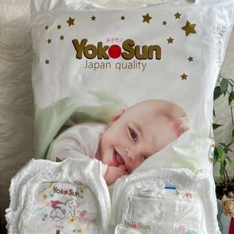 Трусики YokoSun Premium M (6-10 кг) 56 шт.: отзыв пользователя ДетМир