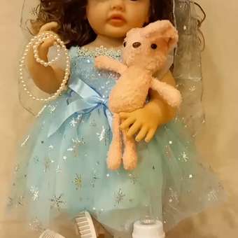 Кукла пупс TrendToys Реборн с зайкой высота 55 см: отзыв пользователя Детский Мир