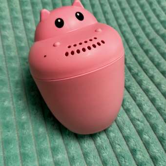 Ковш LaLa-Kids 0.5 л Бегемотик розовый: отзыв пользователя Детский Мир