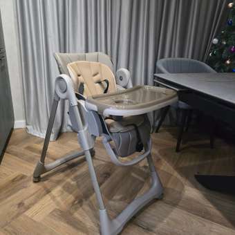 Стульчик для кормления Amarobaby Gourmet коричневый: отзыв пользователя Детский Мир