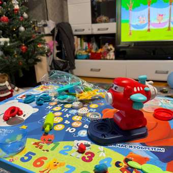 Тесто для лепки Attivio Самолетик 4 цв.: отзыв пользователя Детский Мир