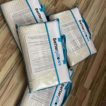 Подушка ортопедическая Betterpillows Healthy sleep 30 x 50 см: отзыв пользователя Детский Мир