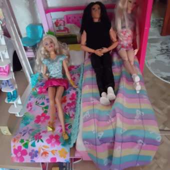 Аксессуар для кукол Barbie кровать: отзыв пользователя ДетМир