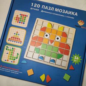 Головоломка пазл для детей 120деталей TrendToys: отзыв пользователя Детский Мир