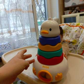 Игрушка BabyGo пирамидка Уточка: отзыв пользователя Детский Мир