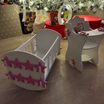 Аксессуар для кукол ViromToys кровать: отзыв пользователя Детский Мир