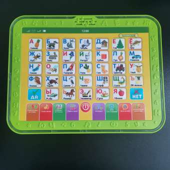 Обучающий мини-планшет ТОТОША Музыкальная интерактивная игрушка планшетик АЗБУКА ЖУКОВА, 300+ слогов и песен: отзыв пользователя Детский Мир