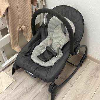 Шезлонг BabyGo Birdy серый: отзыв пользователя Детский Мир