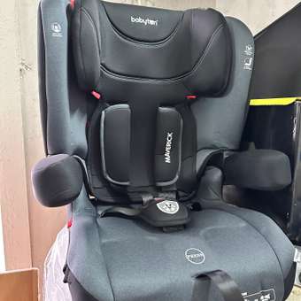 Автокресло Babyton Maverick Black Isofix 1/2/3 (9-36 кг) черный: отзыв пользователя ДетМир