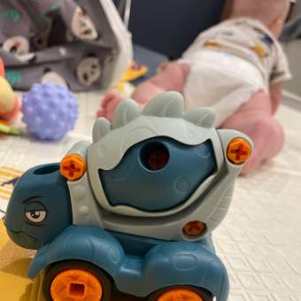 Конструктор BabyGo Дино Бетономешалка: отзыв пользователя Детский Мир