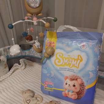 Трусики Smami M (6-11 кг) 84 шт.: отзыв пользователя Детский Мир