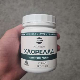 Хлорелла OVER Энергия моря 200 таблеток: отзыв пользователя Детский Мир