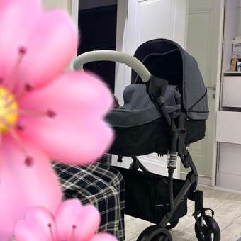 Коляска трансформер JOVOLA PULSAR серый: отзыв пользователя Детский Мир