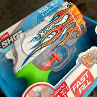 Бластер водный Zuru XSHOT  Skins Нано: отзыв пользователя ДетМир