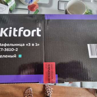 Вафельница 3 в 1 KITFORT КТ-3610-2: отзыв пользователя Детский Мир