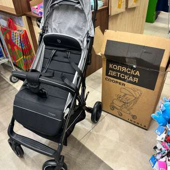 Коляска прогулочная JOVOLA Cooper серый серый: отзыв пользователя Детский Мир