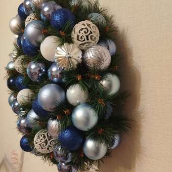 Венок декоративный NEON-NIGHT 45 см из лески: отзыв пользователя Детский Мир