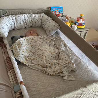 Манеж кровать Tomix Born бежевый: отзыв пользователя Детский Мир