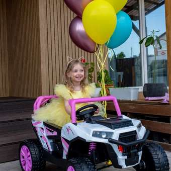 Электромобиль RIVERTOYS F888FF-A-PINK С пультом ДУ: отзыв пользователя Детский Мир