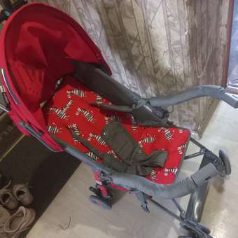 Коляска прогулочная Babyton Zoo Red: отзыв пользователя ДетМир
