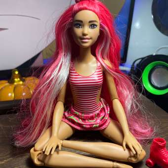 Кукла модельная Barbie Сочные фрукты Арбуз: отзыв пользователя ДетМир