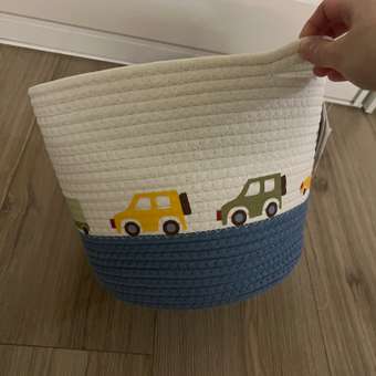 Корзина для хранения FUTURINO Home Машинки: отзыв пользователя Детский Мир