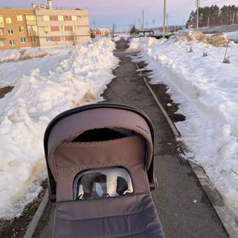 Коляска 3в1 JOVOLA Enigma 3в1, серый: отзыв пользователя Детский Мир