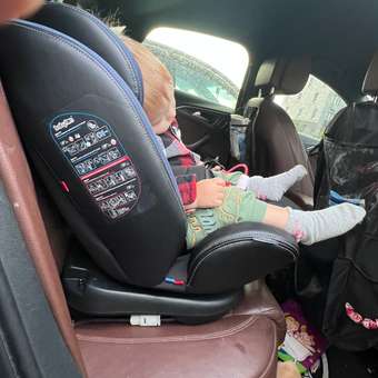 Автокресло Babyton Multi-Stage Black-Blue Isofix 0+/1/2/3 (0-36 кг) синий: отзыв пользователя Детский Мир