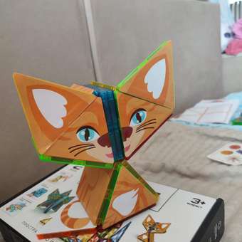 Конструктор Attivio Животные магнитный 83 дет.: отзыв пользователя Детский Мир