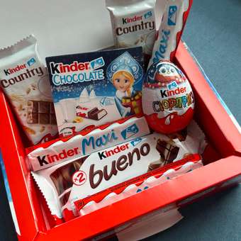 Подарок Kinder Макси Микс(посылка) 223г: отзыв пользователя Детский Мир