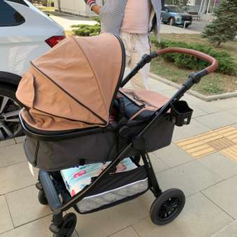 Коляска 2в1 Babyton Sandy Beige: отзыв пользователя ДетМир
