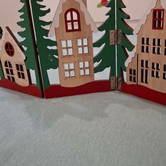 Новогодняя декорация FUTURINO Home Зимний город 40 см: отзыв пользователя Детский Мир