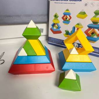 Конструктор TrendToys пирамидка 15 дет.: отзыв пользователя Детский Мир