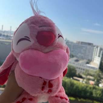 Игрушка мягкая Stitch роз с сердц BZ-056: отзыв пользователя ДетМир