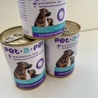 Корм для собак Pet-a-Pet 240г диетический профилактика болезней ЖКТ Gastrointestinal: отзыв пользователя. Зоомагазин Зоозавр