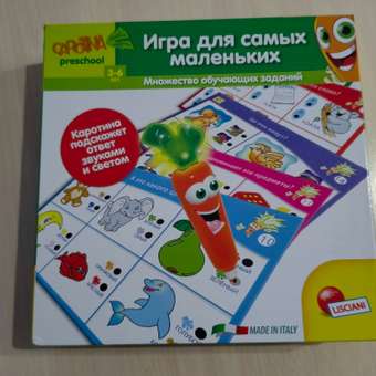 Настольная игра LISCIANI Для самых маленьких: отзыв пользователя ДетМир