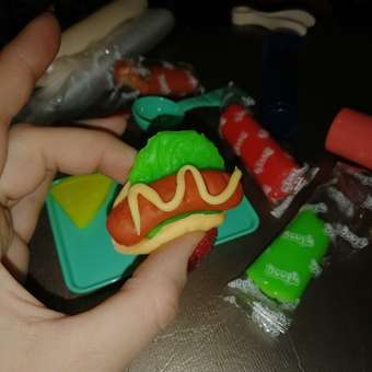 Тесто для лепки Attivio Бургерная машинка: отзыв пользователя Детский Мир