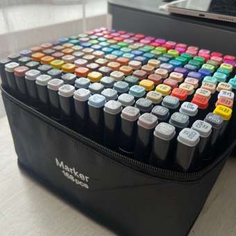 Скетчмаркеры Madliani двусторонние 168 шт.: отзыв пользователя Детский Мир