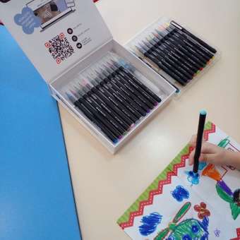 Скетчмаркер CoLLart 24 цв.: отзыв пользователя Детский Мир